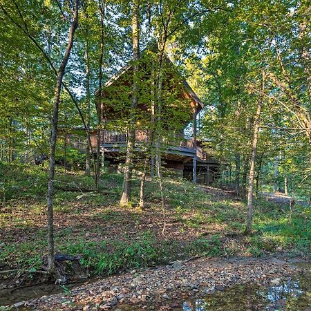 Creekside Broken Bow Cabin With Hot Tub And Fire Pit! Stephens Gap Exterior foto