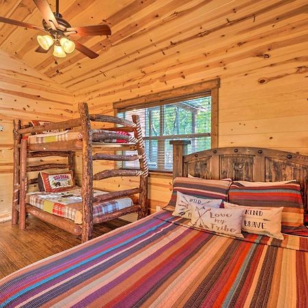 Creekside Broken Bow Cabin With Hot Tub And Fire Pit! Stephens Gap Exterior foto