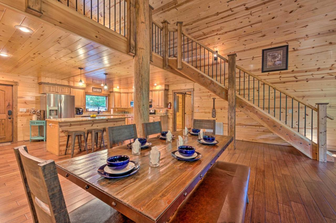 Creekside Broken Bow Cabin With Hot Tub And Fire Pit! Stephens Gap Exterior foto
