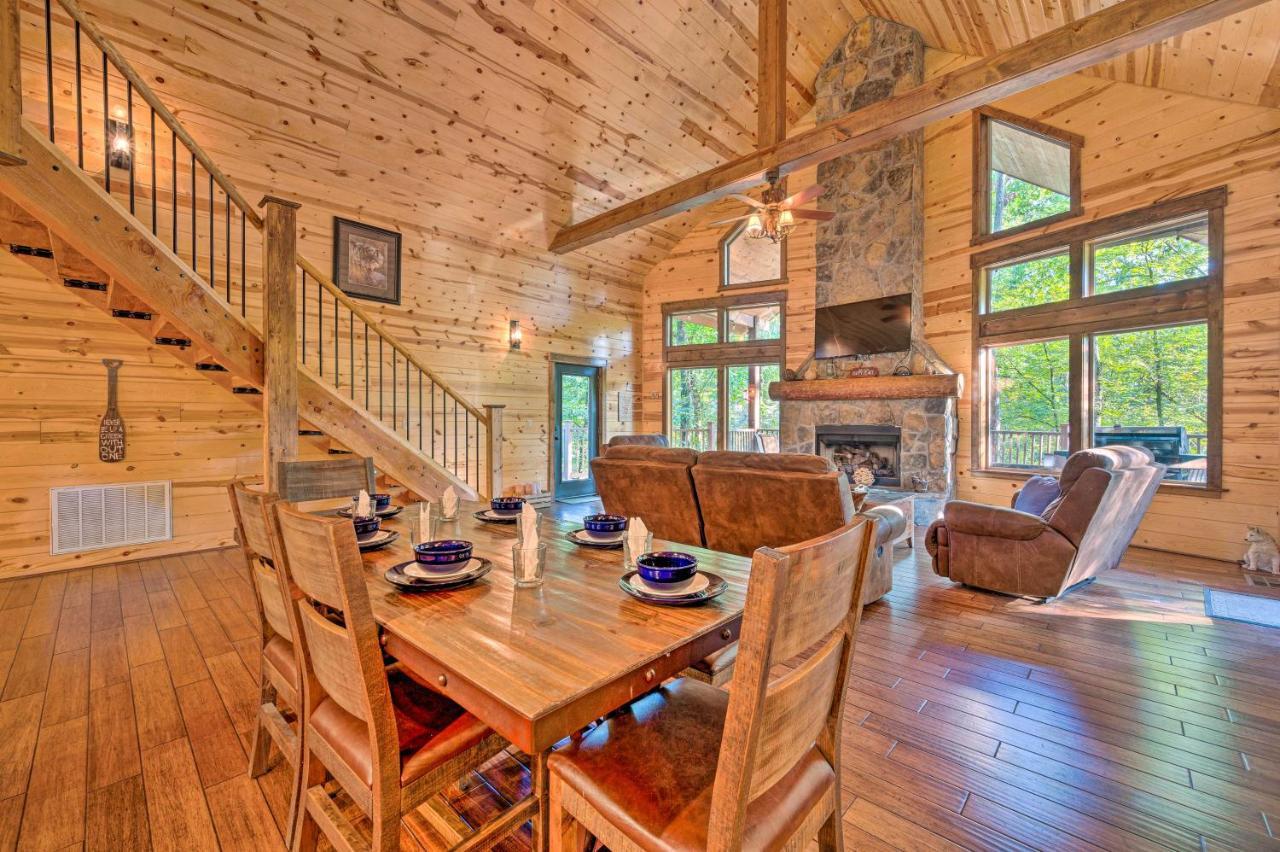 Creekside Broken Bow Cabin With Hot Tub And Fire Pit! Stephens Gap Exterior foto