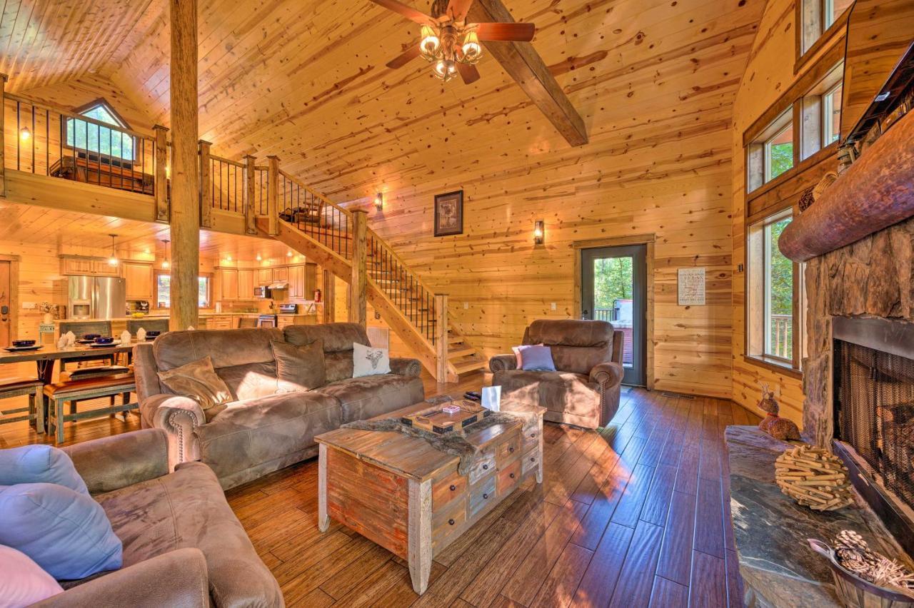 Creekside Broken Bow Cabin With Hot Tub And Fire Pit! Stephens Gap Exterior foto