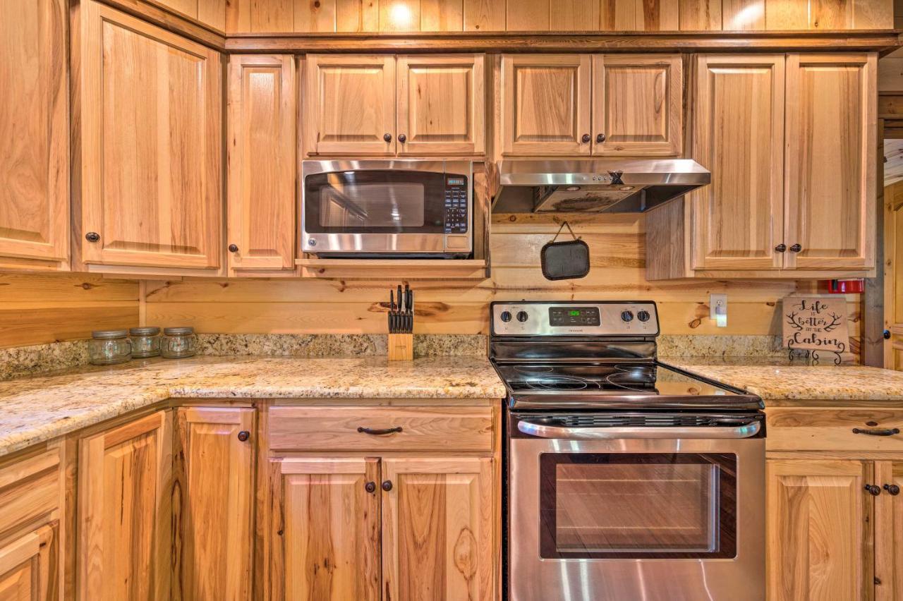 Creekside Broken Bow Cabin With Hot Tub And Fire Pit! Stephens Gap Exterior foto
