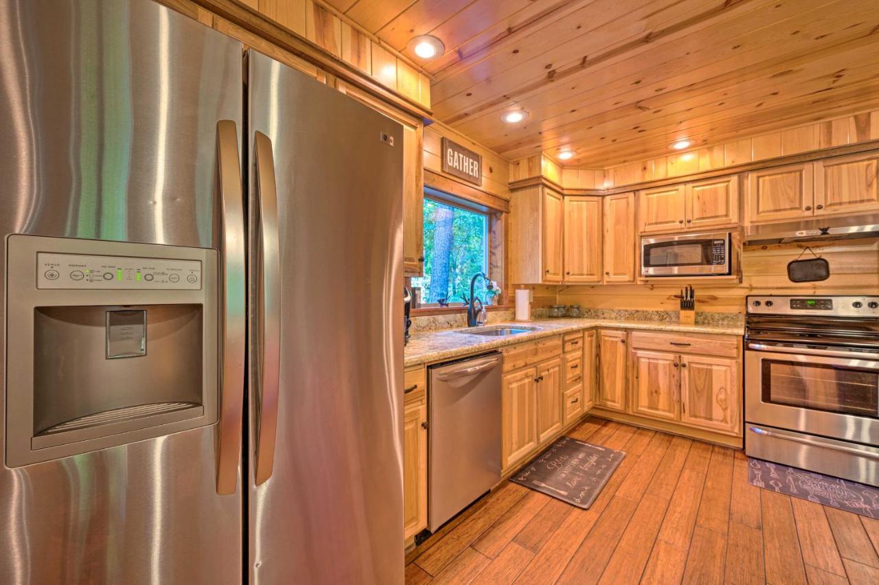 Creekside Broken Bow Cabin With Hot Tub And Fire Pit! Stephens Gap Exterior foto