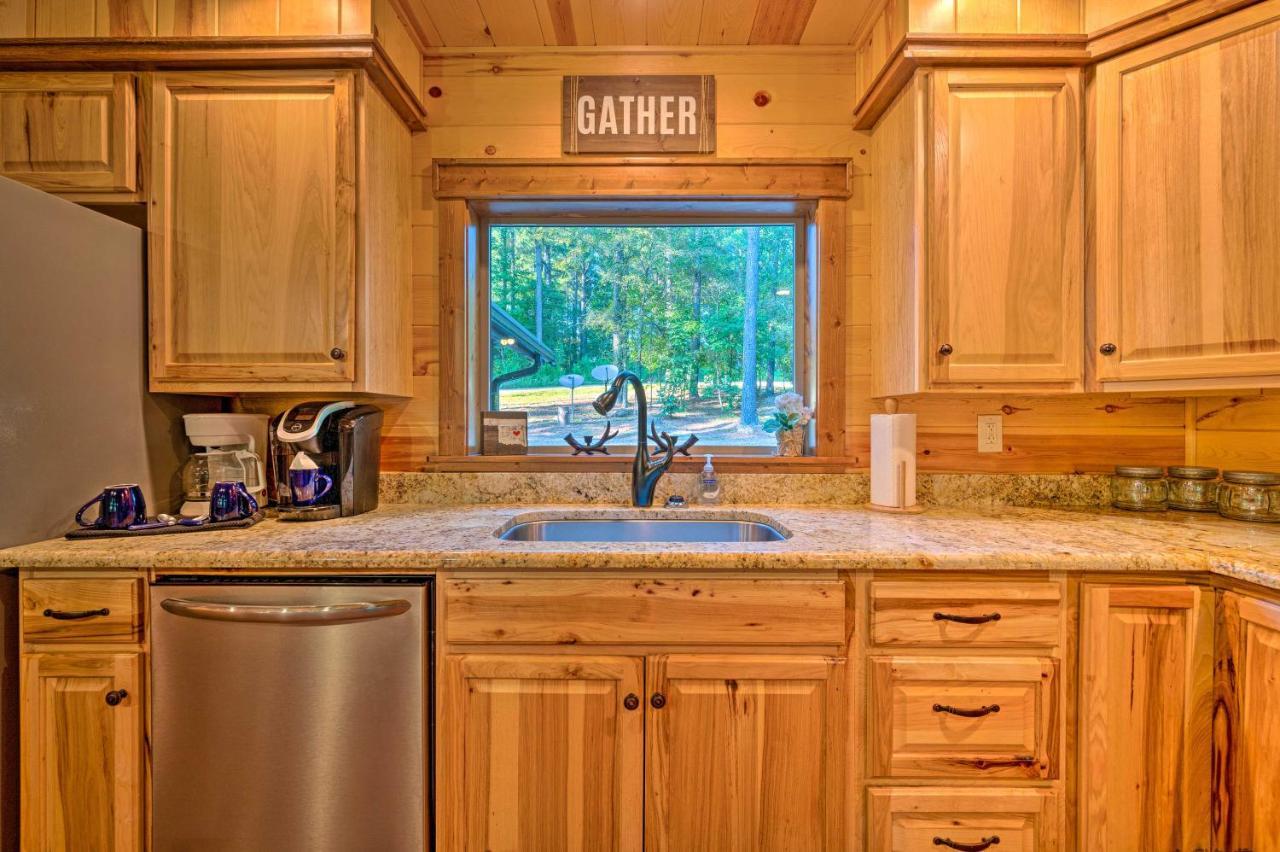 Creekside Broken Bow Cabin With Hot Tub And Fire Pit! Stephens Gap Exterior foto