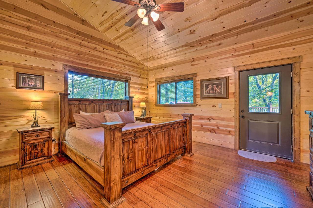 Creekside Broken Bow Cabin With Hot Tub And Fire Pit! Stephens Gap Exterior foto