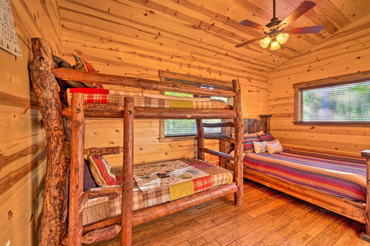 Creekside Broken Bow Cabin With Hot Tub And Fire Pit! Stephens Gap Exterior foto