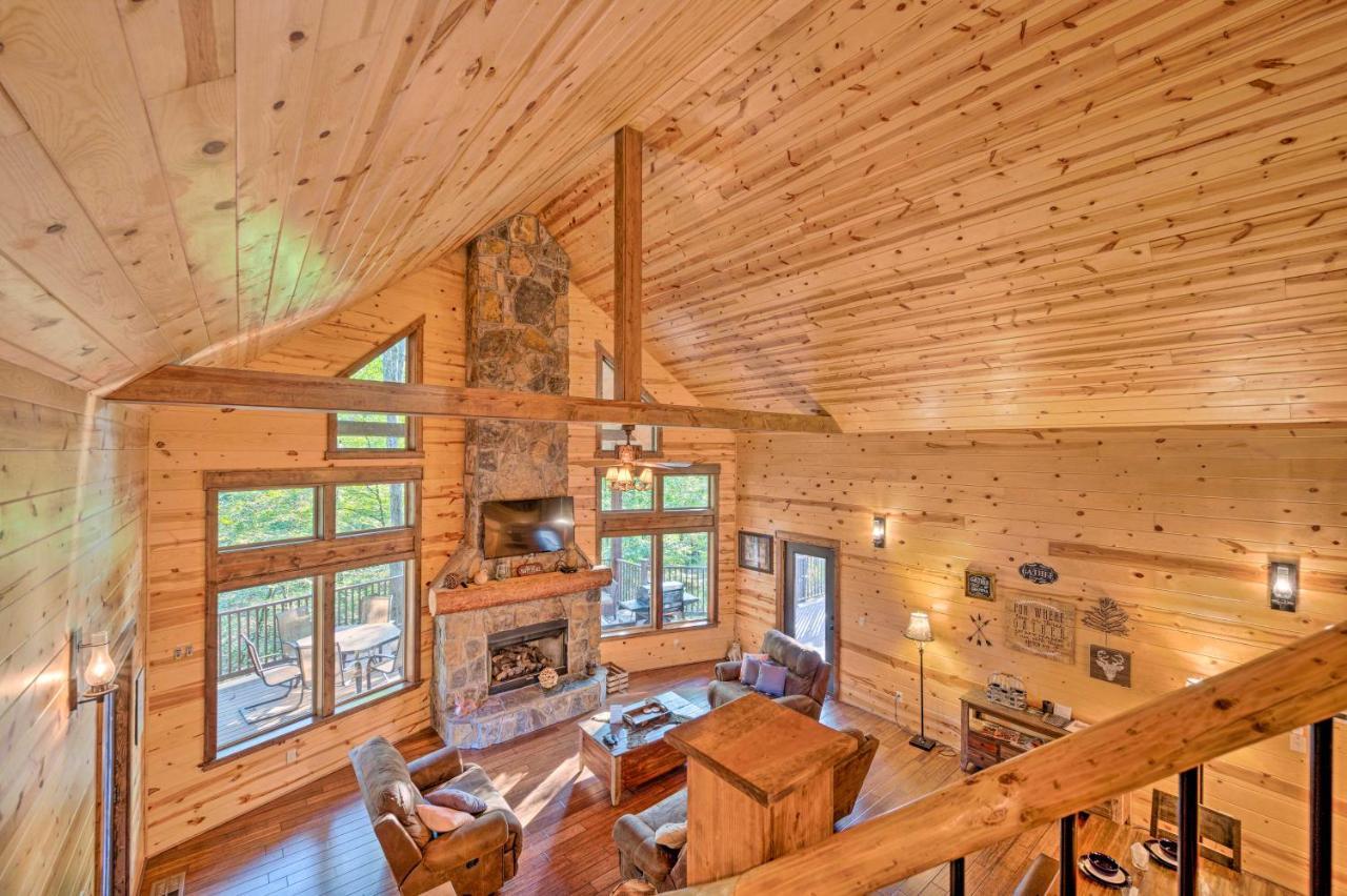 Creekside Broken Bow Cabin With Hot Tub And Fire Pit! Stephens Gap Exterior foto