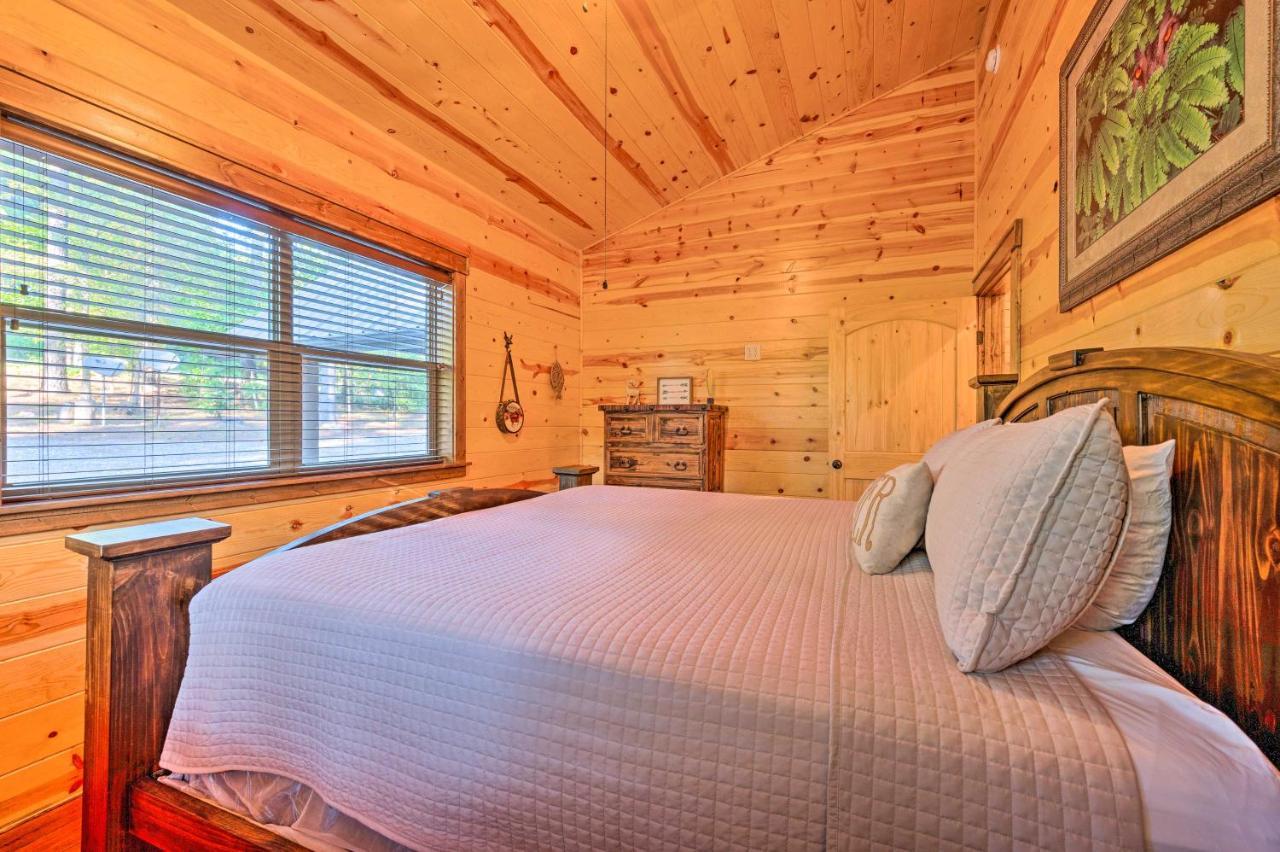 Creekside Broken Bow Cabin With Hot Tub And Fire Pit! Stephens Gap Exterior foto