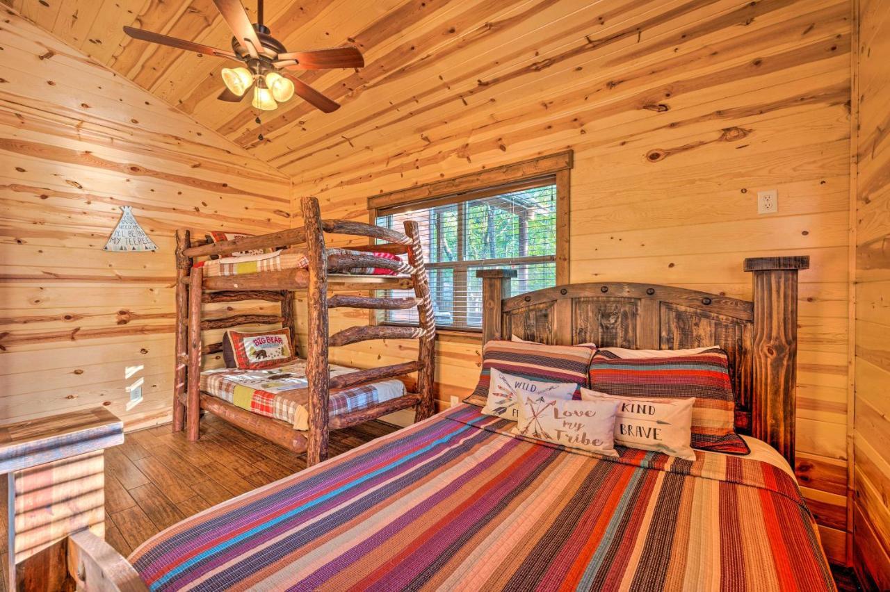 Creekside Broken Bow Cabin With Hot Tub And Fire Pit! Stephens Gap Exterior foto