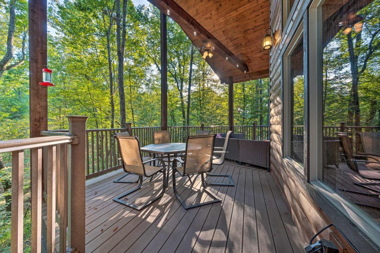 Creekside Broken Bow Cabin With Hot Tub And Fire Pit! Stephens Gap Exterior foto