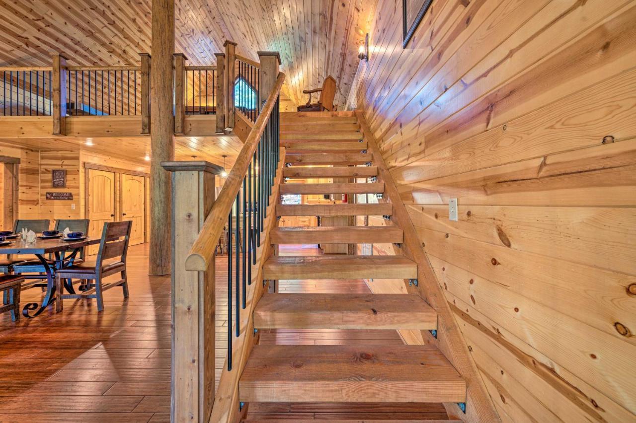 Creekside Broken Bow Cabin With Hot Tub And Fire Pit! Stephens Gap Exterior foto